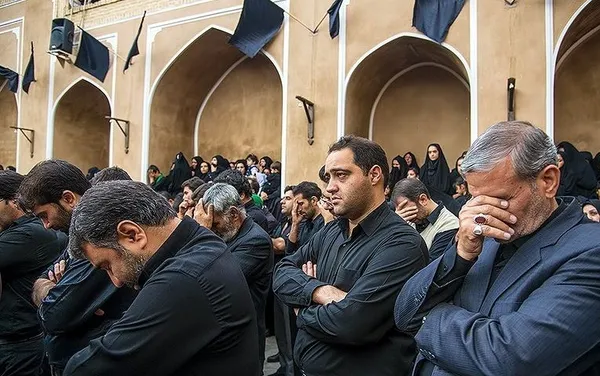 حاشیه آیین نخل برداری در یزد./TASNIM
