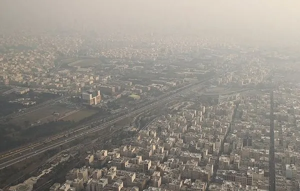 آلودگی هوای امروز تهران، دوشنبه ۱ دی ماه، بیش از حد مجاز بود./FNA
