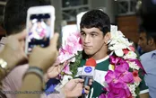 بازگشت تیم ملی کشتی آزاد از المپیک