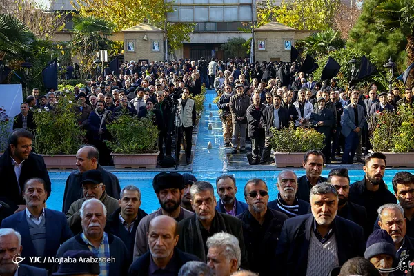 تشییع پیکر مرحوم سید قاسم موسوی قهار