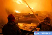 عکس: عملیات مهار حریق در شهر ری