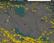 عکس: آسمان ایران هم اکنون
