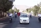 عوامل رژه موتوری مجاهدین خلق بازداشت شدند