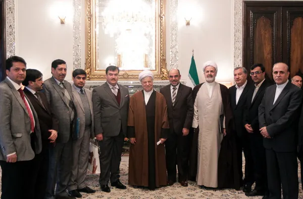 دیدار وزیر تحصیلات عالیه افغانستان با آیت الله هاشمی رفسنجانی/ایسنا

