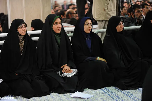 رهبر معظم انقلاب در دیدار نخبگان جوان کشور