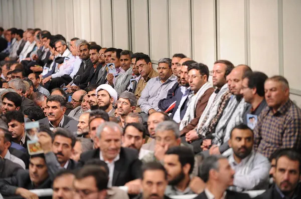 دیدار معلمان و فرهنگیان سراسر کشور با مقام معظم رهبری/Leader Official Website
