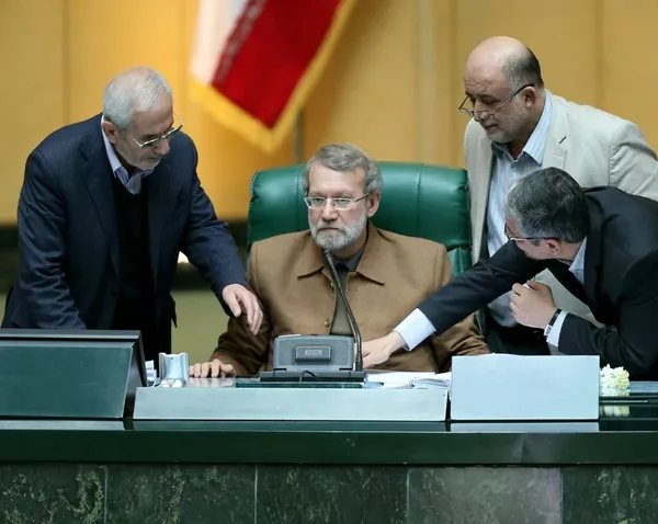 جلسه علنی مجلس شورای اسلامی، صبح امروز یکشنبه به ریاست علی لاریجانی برگزار شد./IRNA
