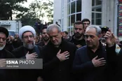 عکس | عزاداری تاسوعای حسینی در تبریز  با حضور پزشکیان