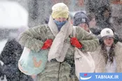 عکس: سرمای شدید و طوفان زمستانی نادر در ایالات متحده