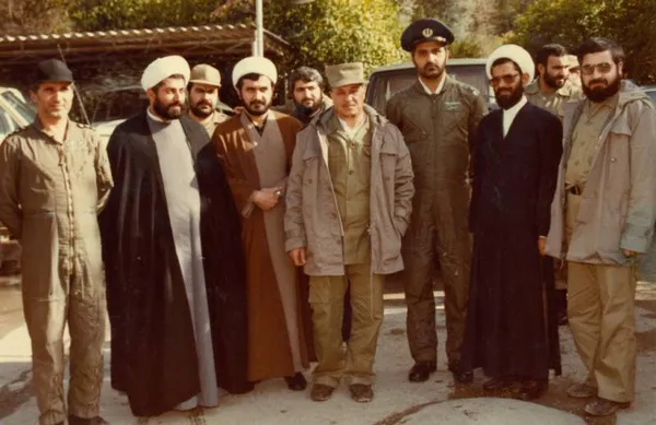بازدید از پایگاه هوایی امیدیه - بهمن ١٣٦٤