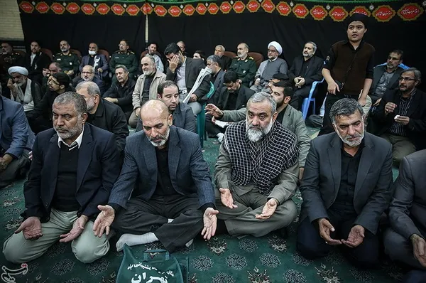 سردار نقدی رئیس سازمان بسیج مستضعفین در مراسم دومین سالگرد شهادت سرلشکر شهید حسن طهرانی مقدم