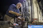 عکس: آخرین صدای چکش در بازار قدیم دزفول