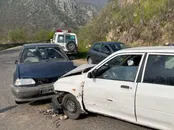 ۹ مصدوم درپی تصادف ۲ پراید در جاده کلات مشهد