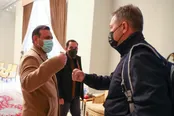 استقبال از تیم ملی فوتبال بعداز کسب ۲برد خارج خانه