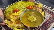 دستور پخت مرغ زرد