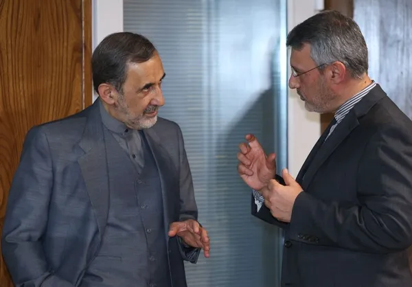 حاشیه دیدار نیکلای ملادنوف با ولایتی./IRNA
