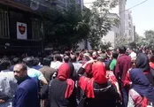تجمع اعتراضی بزرگ پرسپولیسی‌ها دراعتراض به رفتن برانکو