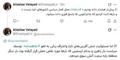 پیام هشداردهنده ولایتی درباره پاسخ فوری به ماجراجویان