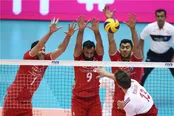 تصاویر پیروزی ملی پوشان والیبال مقابل لهستان