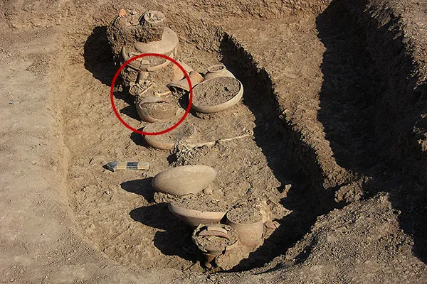 محل قرار گرفتن کله پاچه در قبر