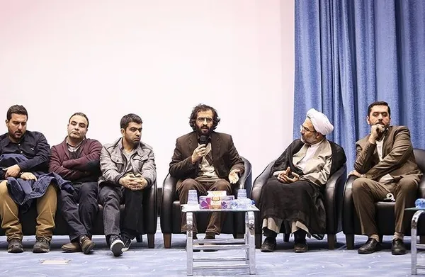 مراسم تقدیر از عوامل سریال پرده نشین در مجموعه فرهنگی شهدای سرچشمه برگزار شد./TASNIM
