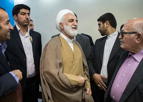 حجت الاسلام غلامحسین محسنی اژه&zwnj;ای در حاشیه هفتاد و یکمین نشست خبری سخنگوی قوه قضائیه ./TASNIM
