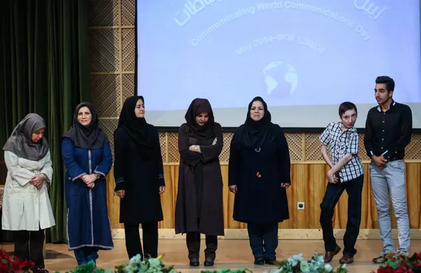 حاشیه آیین بزرگداشت روز جهانی ارتباطات/ISNA
