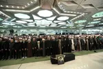 اقامه نماز رهبری بر پیکر آیت الله هاشمی شاهرودی