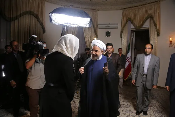 گفتگوی رئیس جمهور با ان بی سی