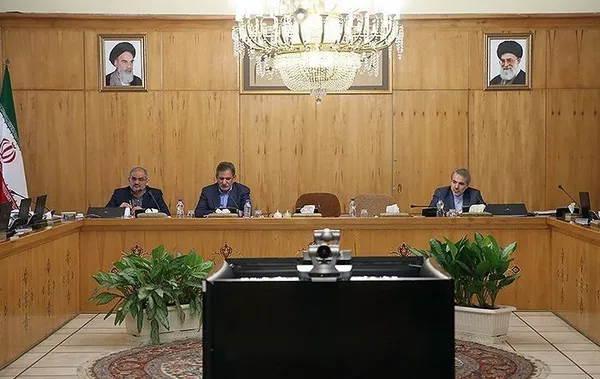 نشست خلوت هیأت دولت در روز چهارشنبه./TASNIM
