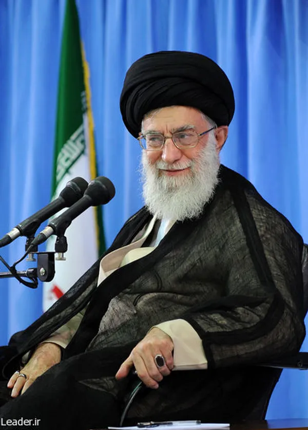 رهبر معظم انقلاب در دیدار دانشجویان