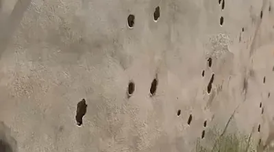 تصاویر آثار بمب وحشتناک آمریکا در لامرد