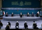 دیدار رهبری با اعضای کنفرانس وحدت