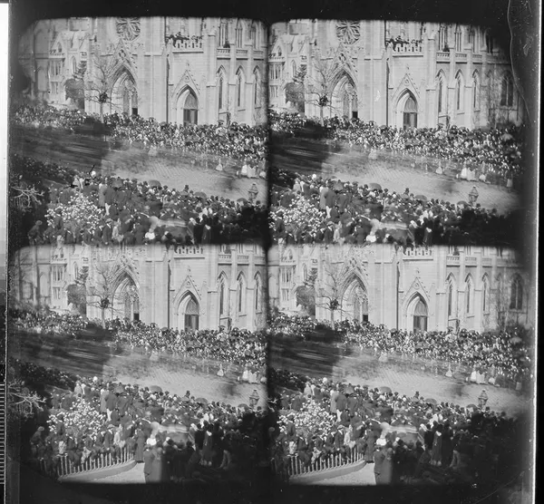 عکسی منحصر بفرد از تشییع جنازه  پرزیدنت آبراهام لینکلن/MATHEW BRADY / THE NATIONAL ARCHIVES

