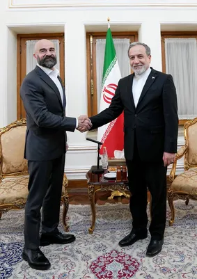 دیدار رئیس اتحادیه میهنی کردستان عراق با عراقچی