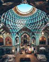 عکس: شاهکار معماری کاروانسرای امین‌الدوله، کاشان