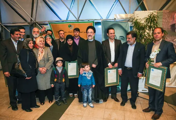 مراسم نهمین بزرگداشت دکتر تقی ابتکار با حضور سید محمد خاتمی/ایسنا
