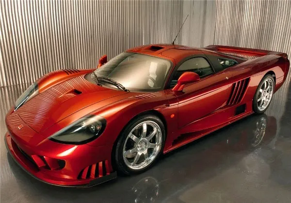 Saleen S7 Twin Turbo  399 کیلومتر در ساعت