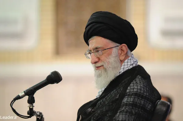 رهبر معظم انقلاب در دیدار نخبگان جوان کشور