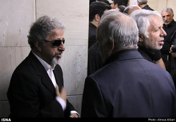 خمسه در مجلس ختم علیرضا سلیمانی