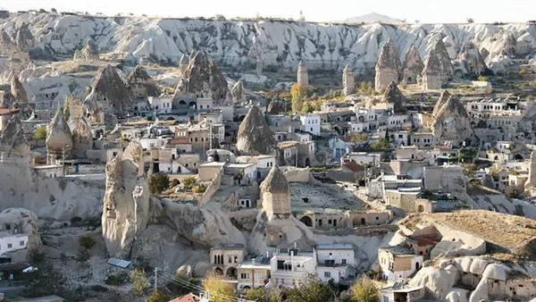 روستای گورمه در منطقۀ باستانی کاپادوکیۀ ترکیه که استان نوشهرِ ترکیۀ کنونی را دربرمی&zwnj;گیرد.