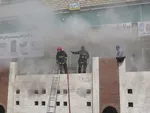 آتش‌سوزی در بازار اهواز