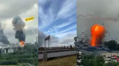 لحظات حملات وحشتناک اوکراین به مسکو