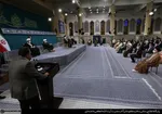 دیدار رهبری با اعضای کنفرانس وحدت