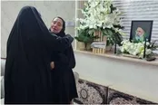 بی‌تابی خواهر رئیس‌جمهور شهید در منزلش