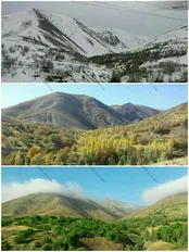 طبیعت زیبای روستای مشانه در آوج