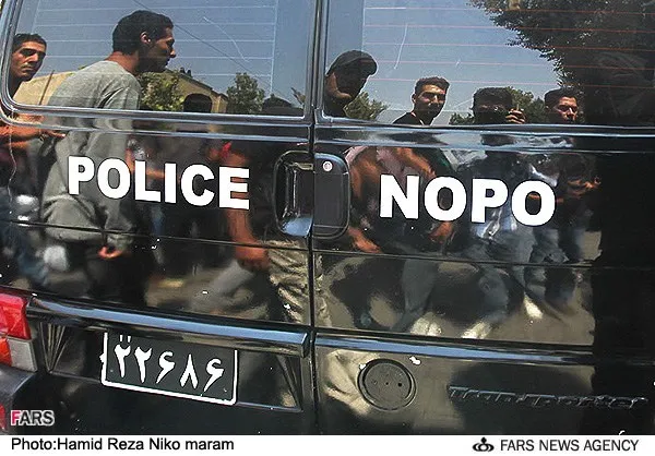 حضور نیروی انتظامی در محل سرقت طلافروشی خیابان کاشانی