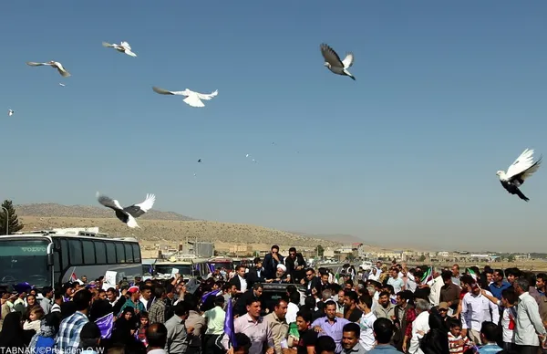 استقبال مردمی در استان لرستان