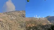 تصاویر حملات ایران به مقرهای تجزیه طلبان