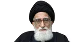 تشییع پیکر آیت‌الله علم‌الهدایی بروجردی در حرم رضوی